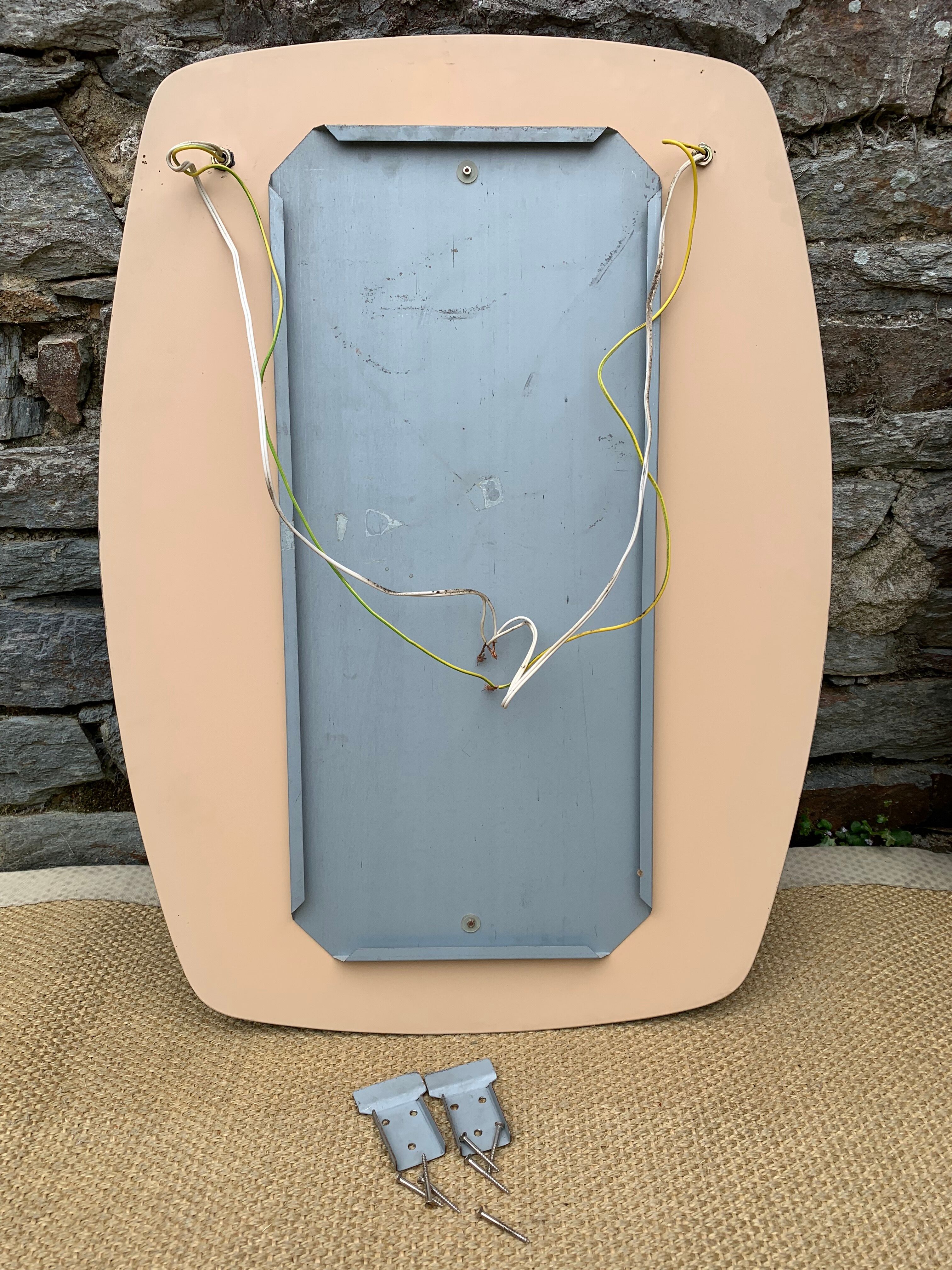 Mirror double tint Veca 70s 52X71cm