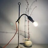 Workshop lamp, painted lampshade, 2m cable