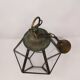 Lantern brass glass