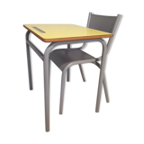Vintage school desk and chair