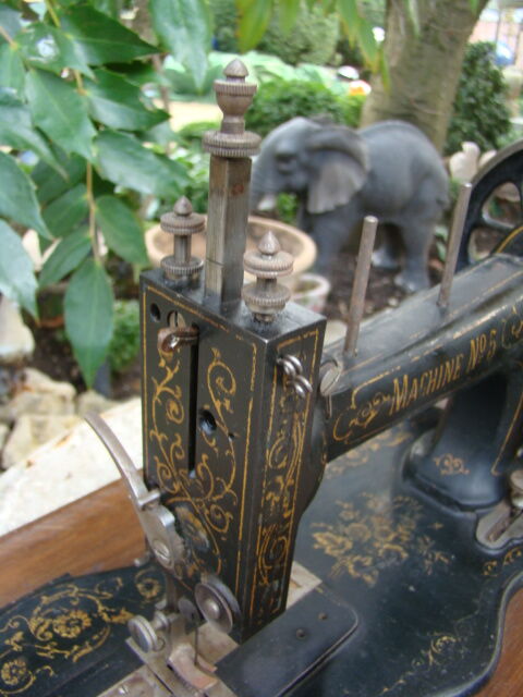 Old sewing machine