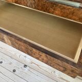 sideboard by Jean Claude Mahey in burr walnut 1970