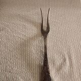 Ag 800 silver-plated meat fork