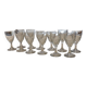 Set of 12 digestive glasses