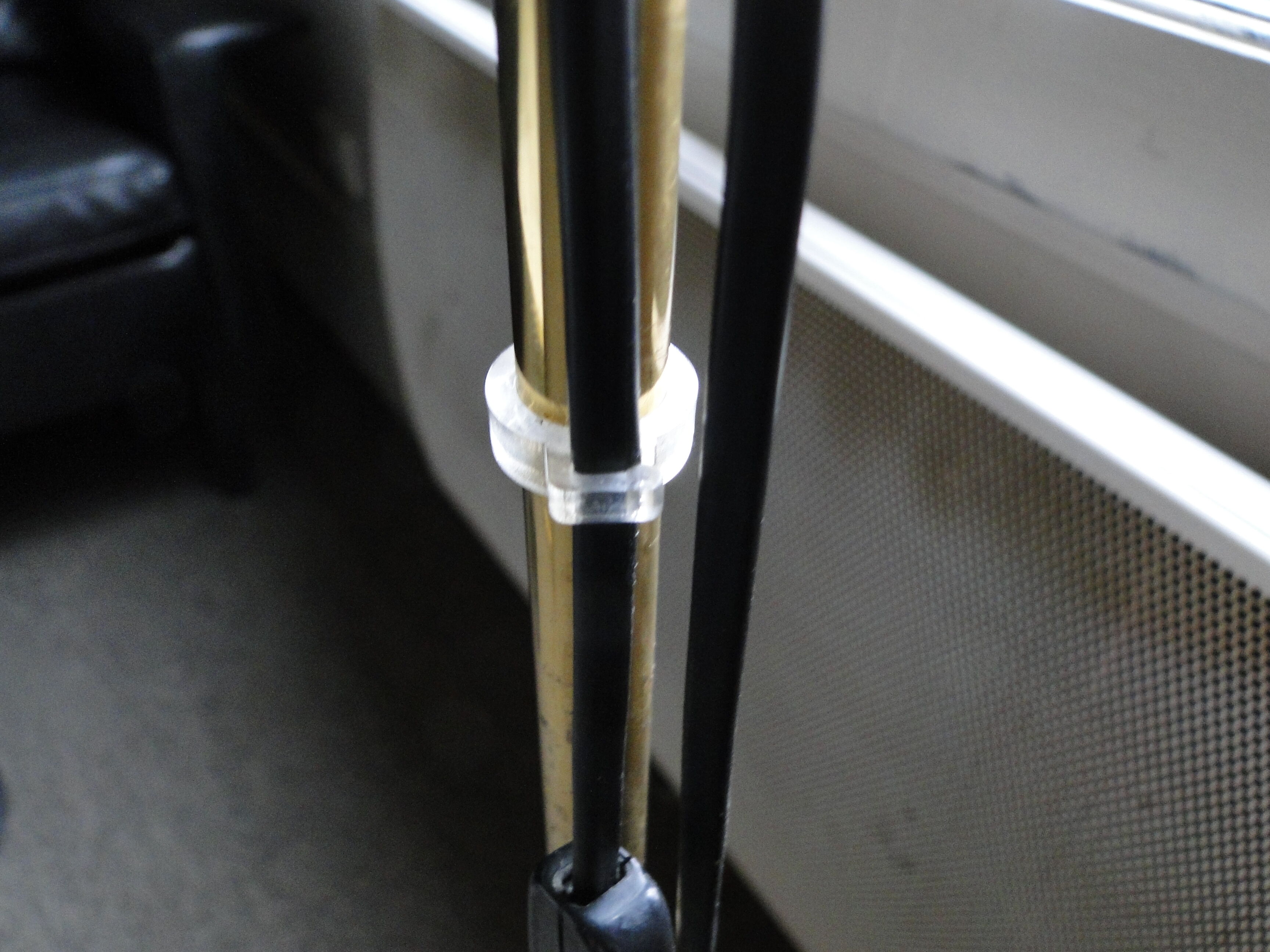 Scandinavian lamppost 2 spots from 1960