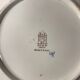 Old pair of earthenware plates Gien peony model XXth