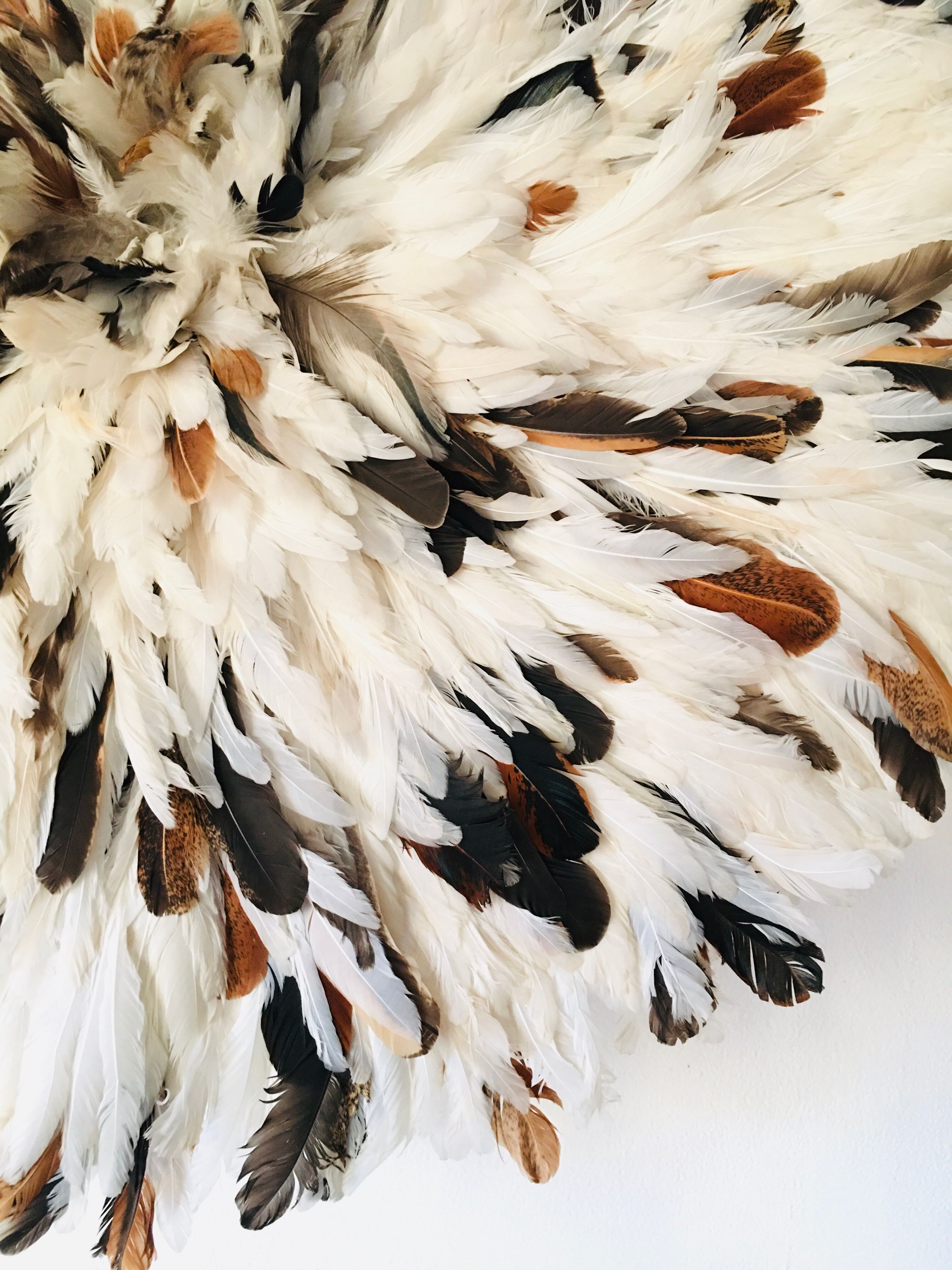 Speckled white jujuhat 65 cm