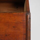 Antique 19th century rustic French trough or alternative storage unit in pi