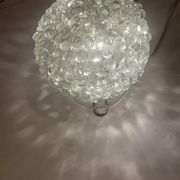 Handcrafted glass bubble lamp