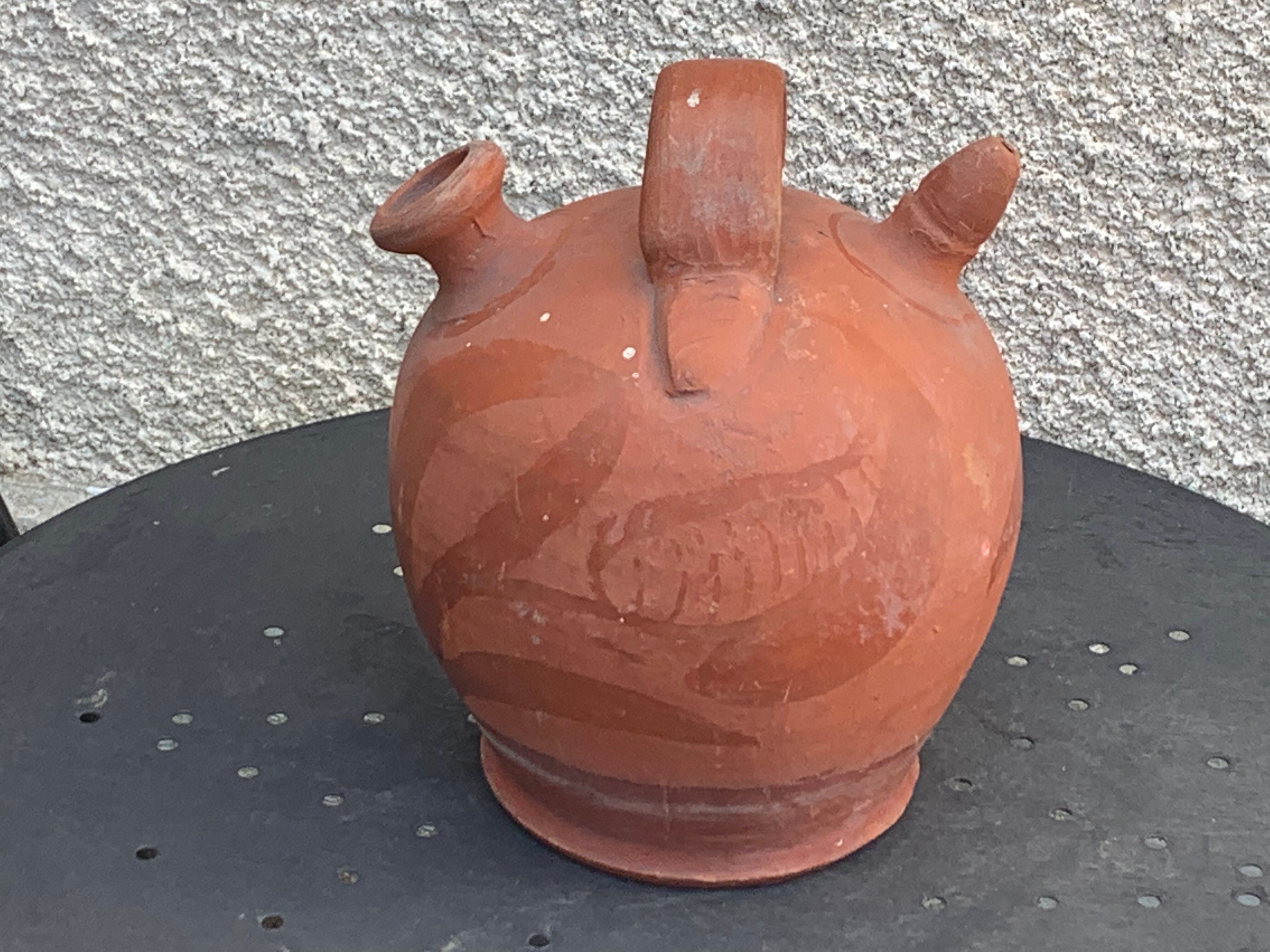 Gargolette, terracotta pattern vintage foliage