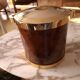 Tortoiseshell ice bucket from the 1980s.