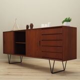 Buffet en teck, design danois, années 1970, production : Danemark