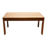 Vintage elm dining table by Maison Regain