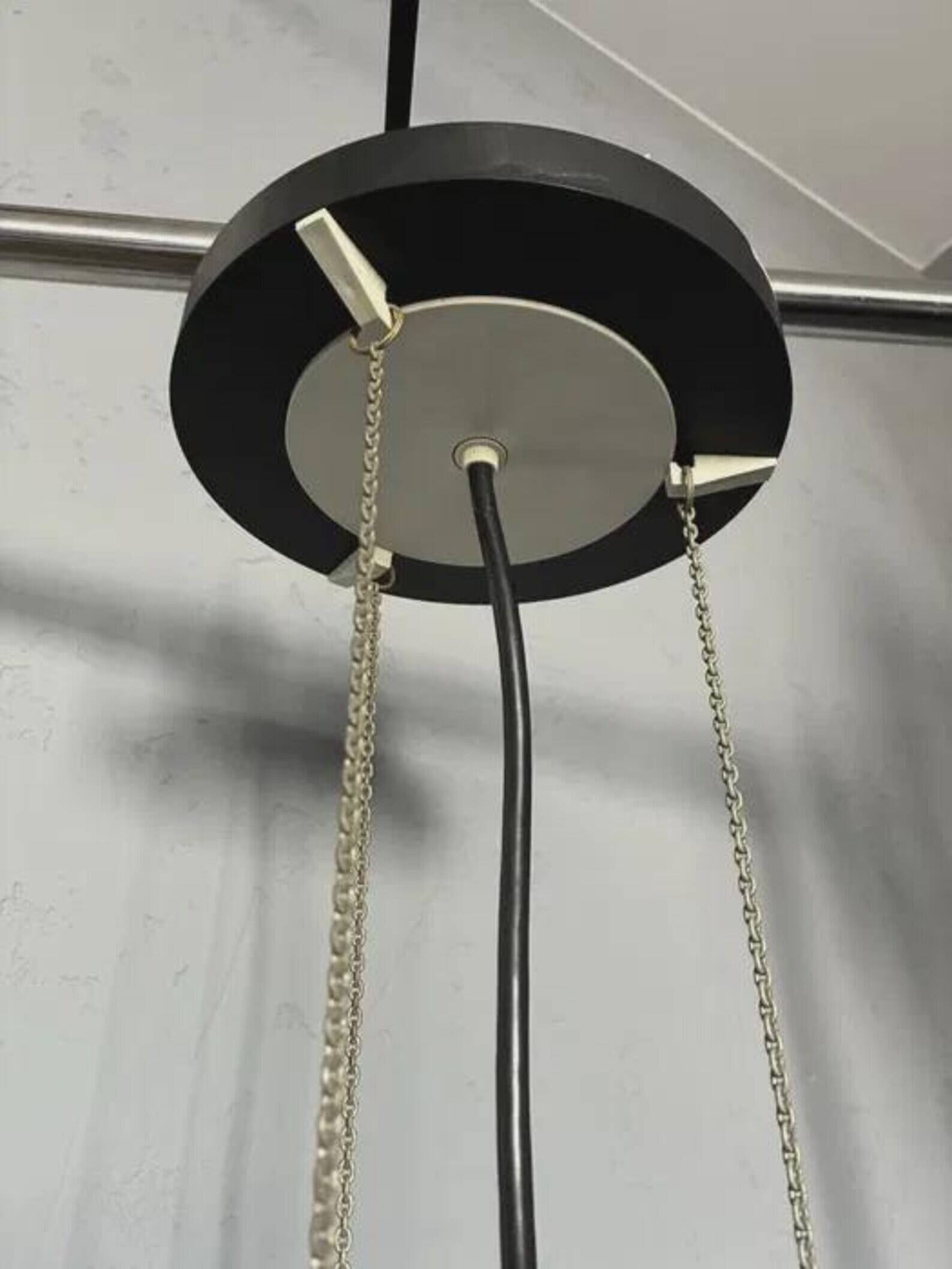 Peill & Putzler Pendant Lamp, 1970s vintage retro space age