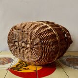 Vintage wicker basket