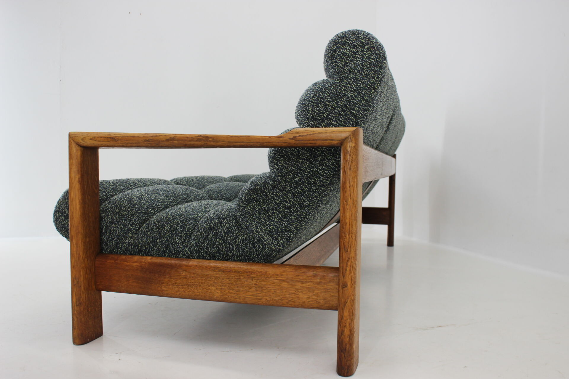 1960s 3-seater oak sofa, Finland