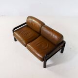 Aulenti Collection Two-seater Sofa by Gae Aulenti for Knoll International 1970s