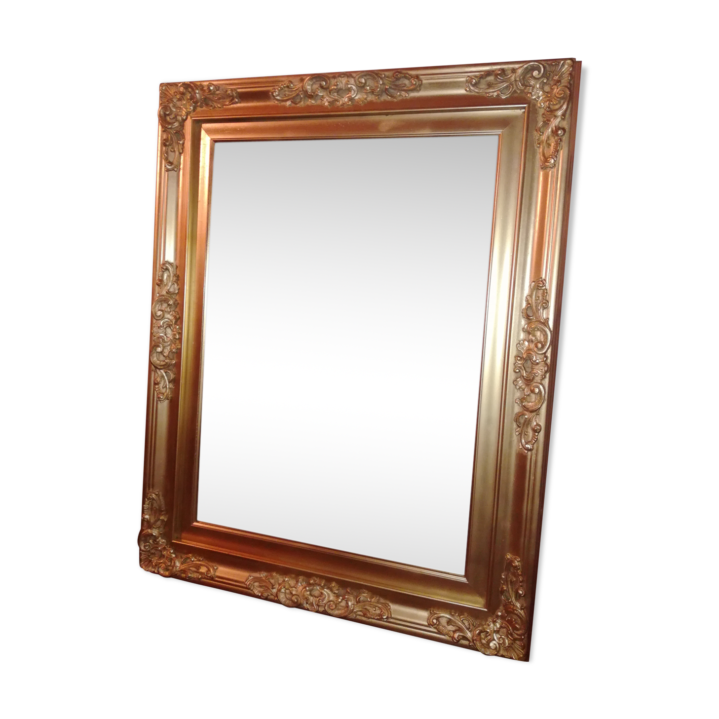 Golden mirror 71x91cm