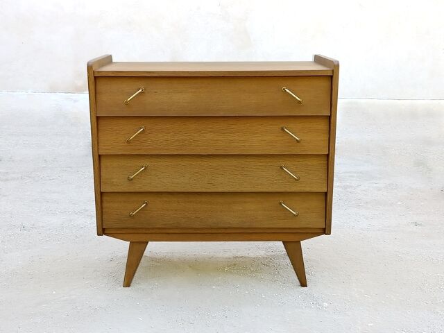 Dresser feet compass vintage 60s renovated