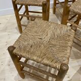 Rustic stools from the 1960
