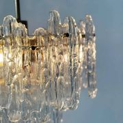 Chandelier en verre Kinkeldey