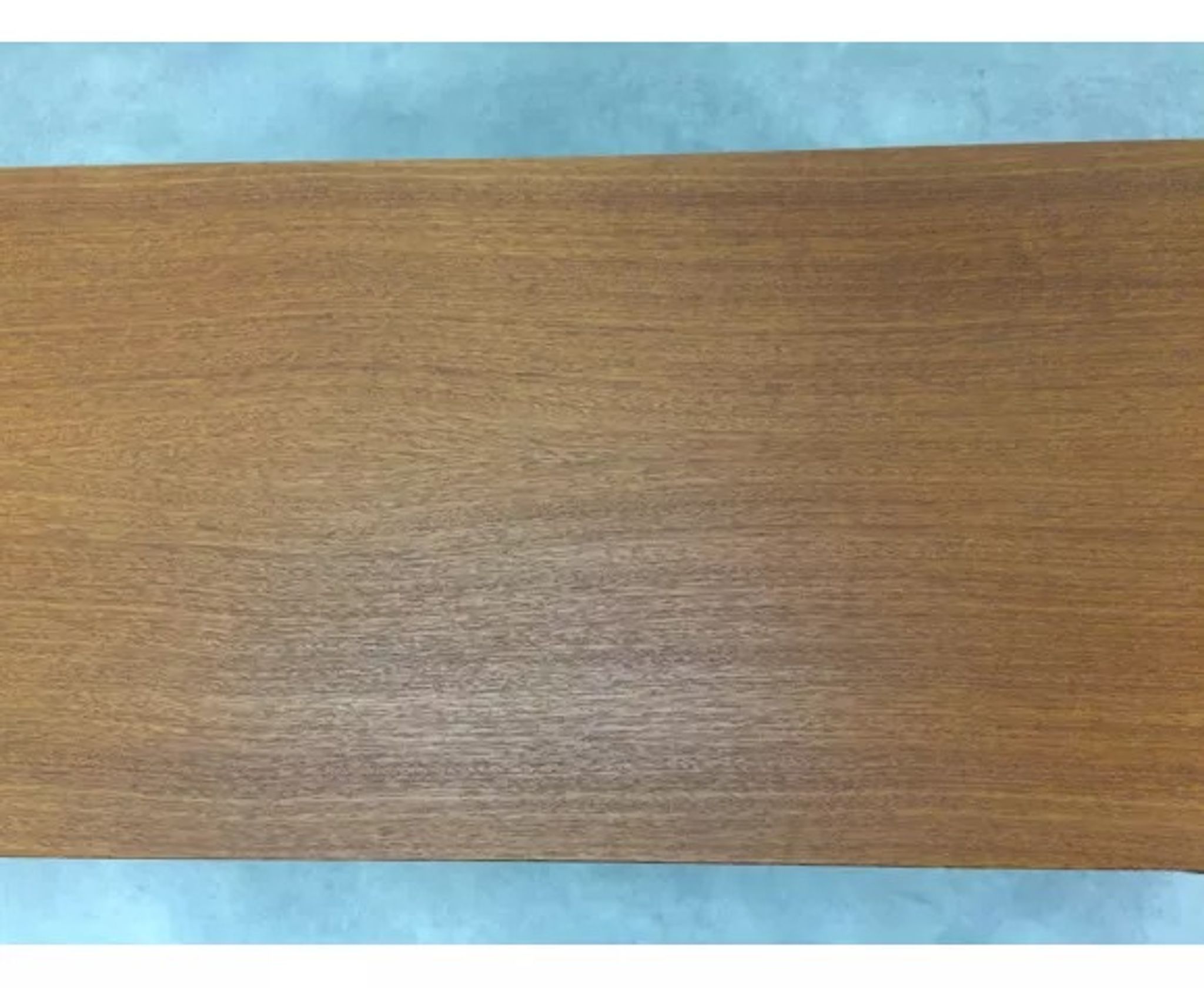 Suite of asymmetrical Scandinavian wall shelves 60s