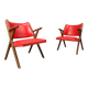 Fauteuils des années 60 par Dal Vera, ensemble de 2