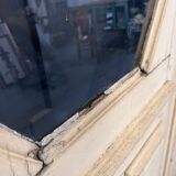 Art Deco double-leaf glass door