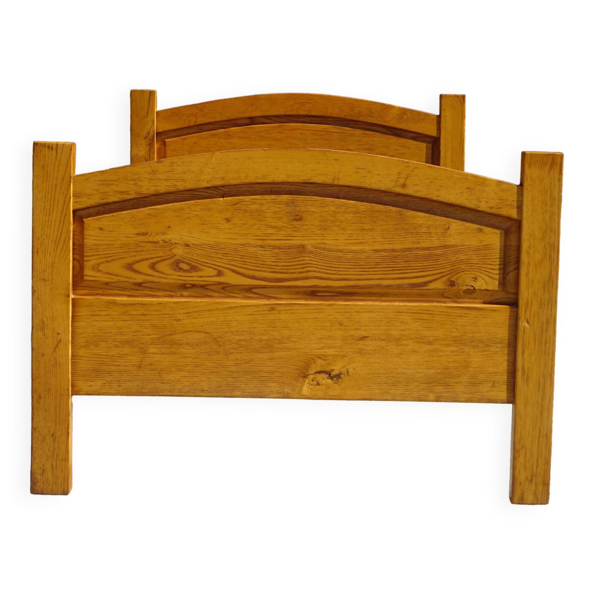 Solid oak bed, 1 place 90x190 cm