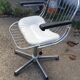Vintage chrome armchair