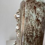 Danish studio ceramic lamp foot, 1960s