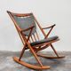Teak rocking chair MCM Model 182 by Frank Reenskaug for Bramin