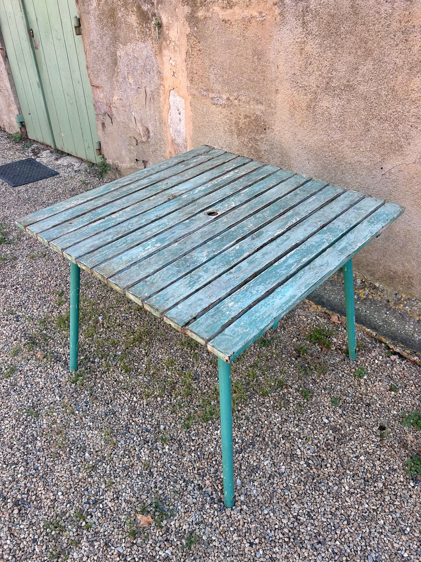 Vintage garden table