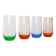 Set of 4 Italian Colorful Glasses, 1980s