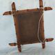 Vintage bamboo mirror – Tower shape – 1960s–70s – Bohemian