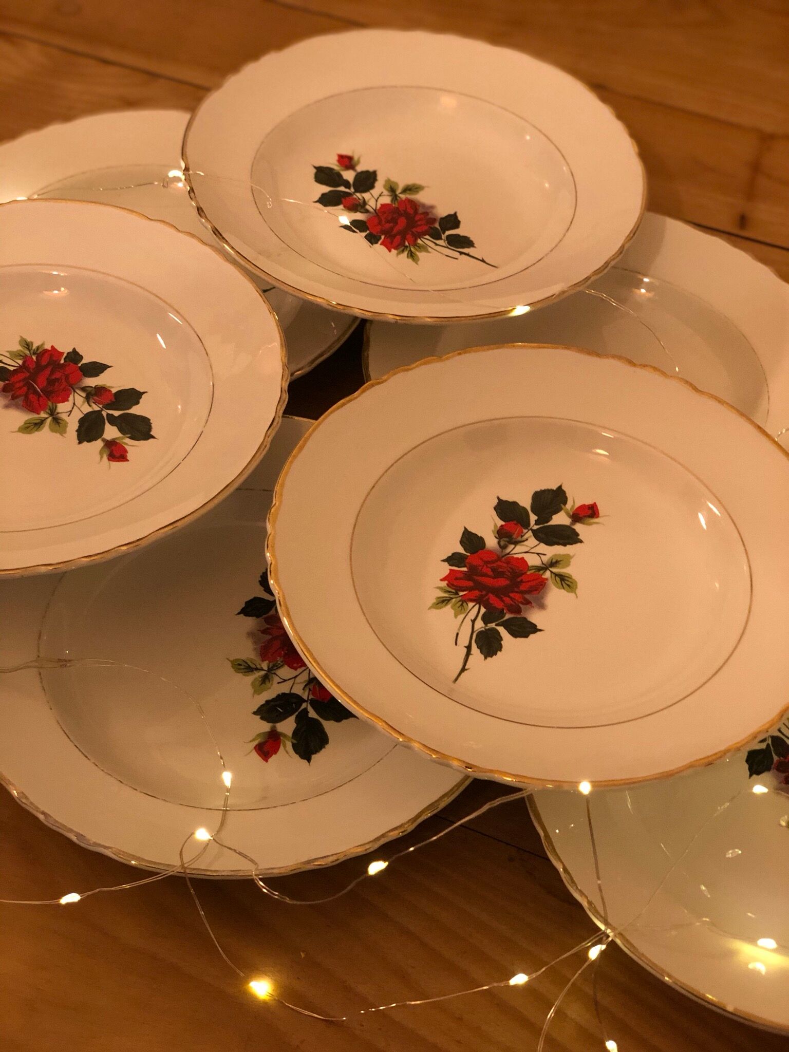 Moulin des Loups soup plates