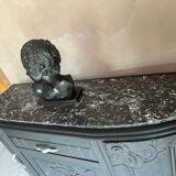 Black Art Deco Sideboard