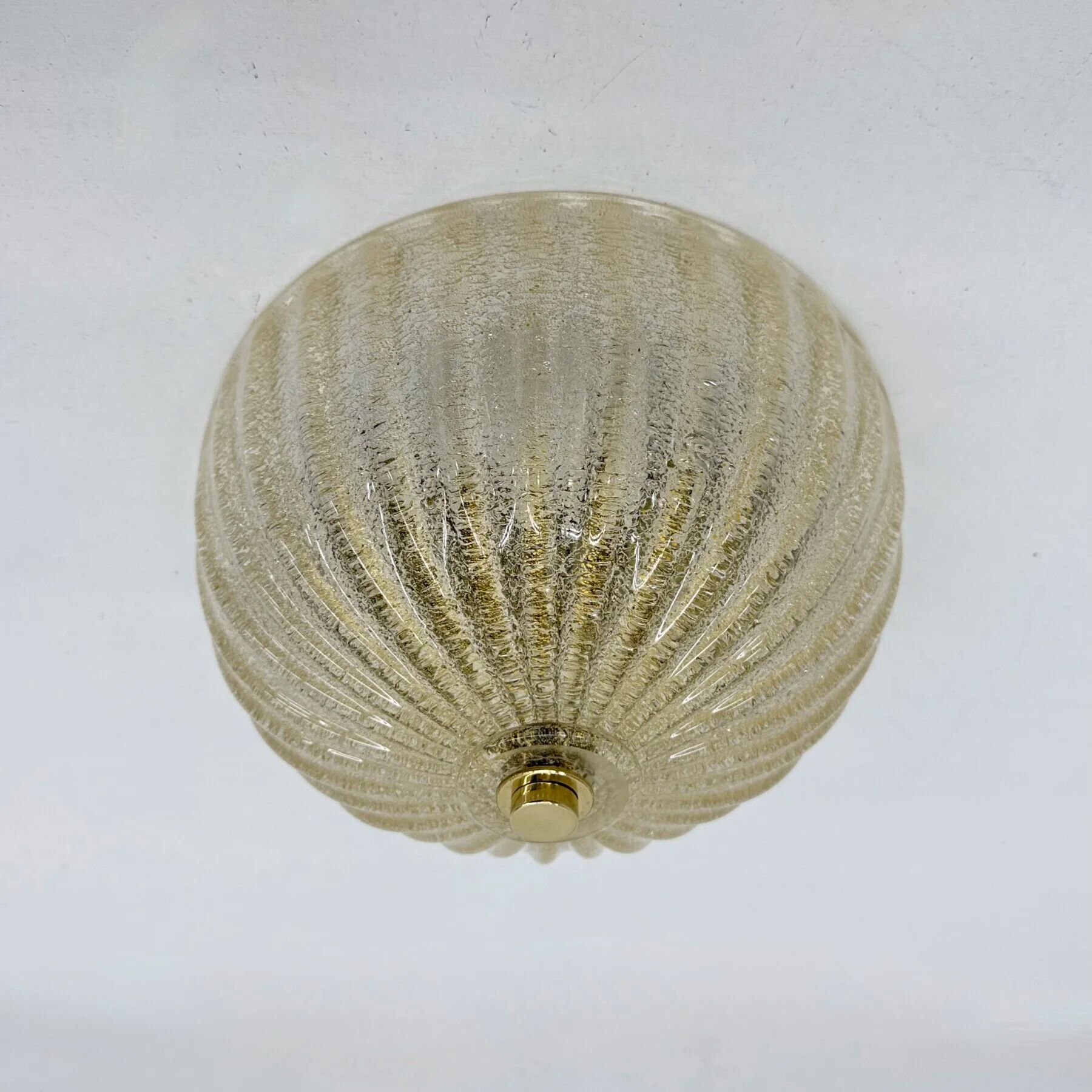 Barovier & Toso ceiling lamp 'Mezabala' 1970s