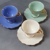 Cups and saucers