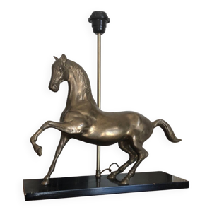 pied de lampe en laiton