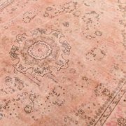 7x10 Dusty Pink Vintage Persian Rug, 199x303 Cm