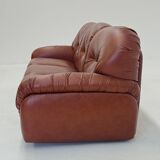 Vintage design sofa from Poltrona in imitation leather