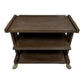 Vintage Macassar serving cart circa 1970