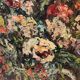 Signed flower bouquet painting