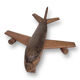 Wooden airplane