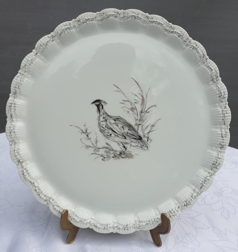 Plat En Céramique Faisans, Super Déco Pour Chasseur