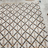 Vintage moroccan ouarain berber rug