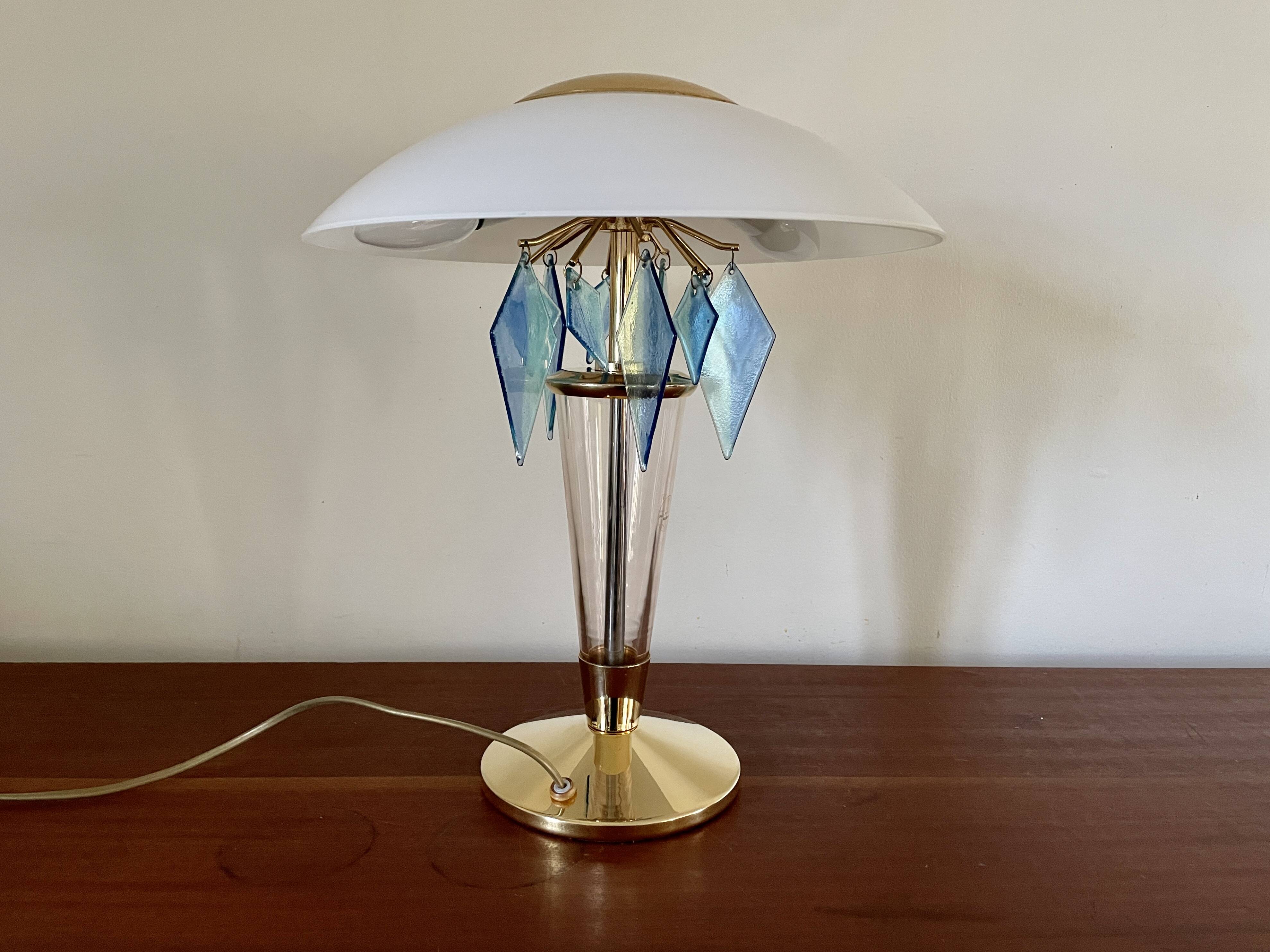 Lampe champignon Murano 1980