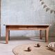 Old and beautiful walnut coffee table