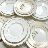 Service de table en porcelaine pour 6 personnes